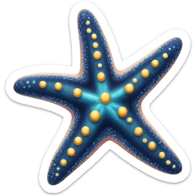Starfish sticker
