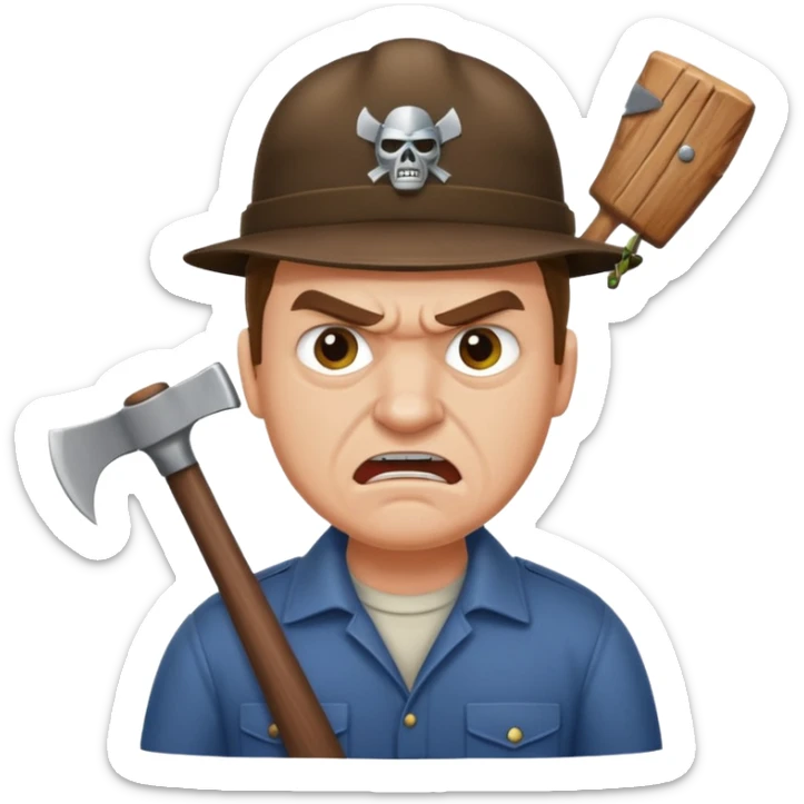 Brian robeson at the beginning of Hatchet
struggling with his parents' recent divorce and harboring . He is angry, self-pitying
He is carrying a hatchet
He is on a single-engine plane with a pilot who soon suffers a heart attack, leaving Brian to navigate the crash and his new, harsh reality. sticker