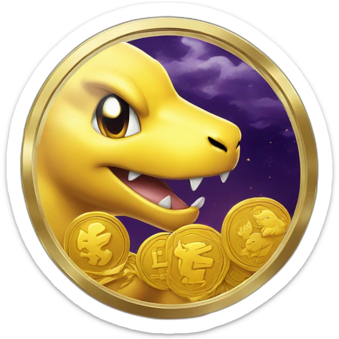 pokemon halloween money puregold coin pokecoin pokedollar dollar sticker