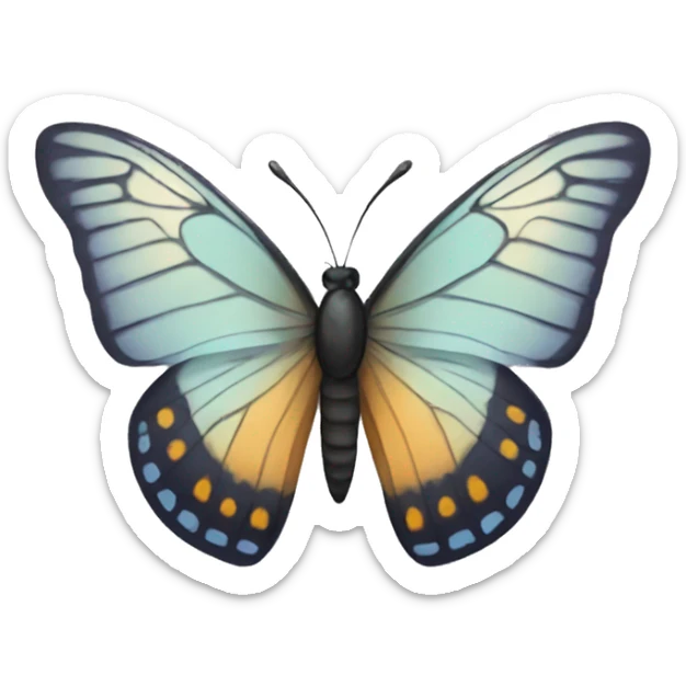 butterfly sticker