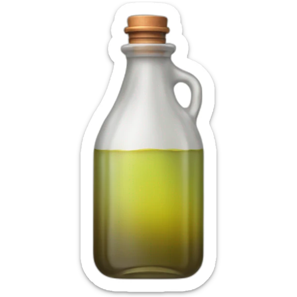 oil bottle sticker