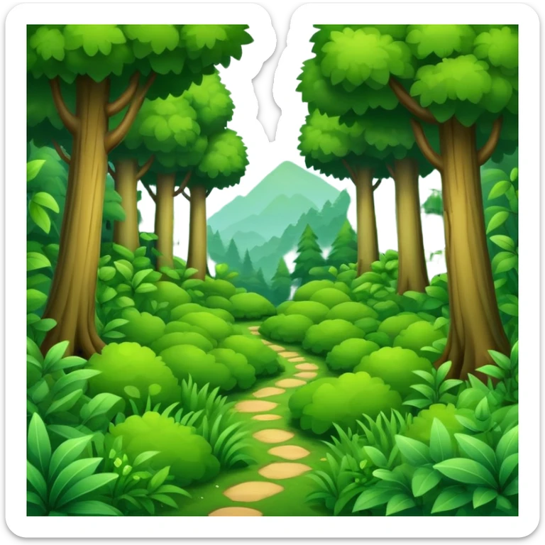 forest sticker