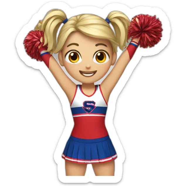 Cheerleading  sticker