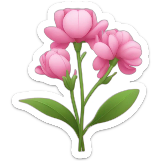 Flowers sticker