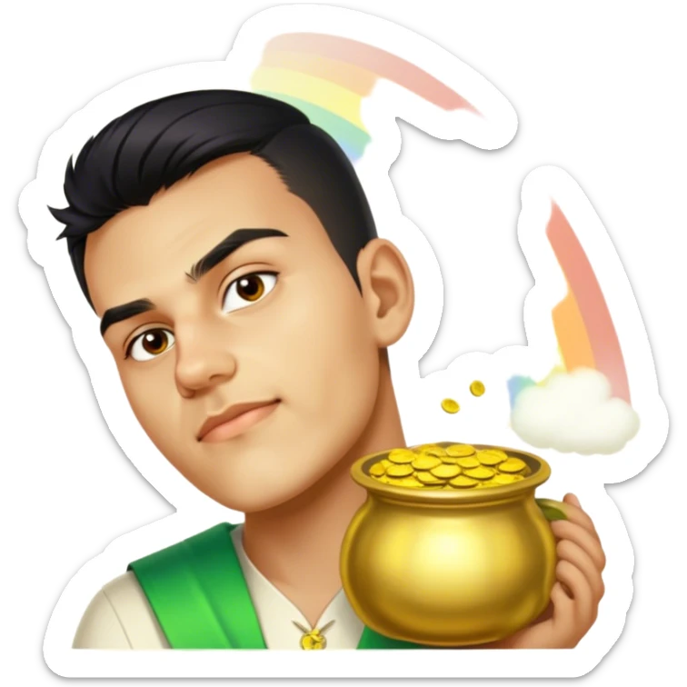 Rainbow Road sticker