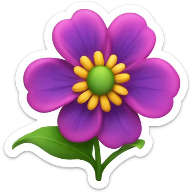 flower sticker