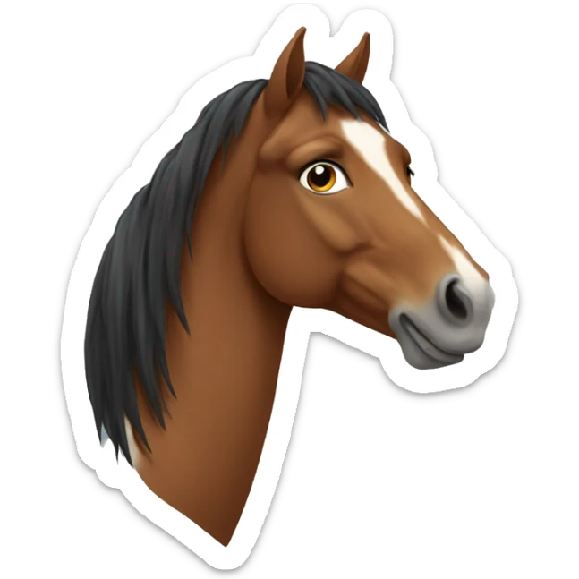 Horse sticker