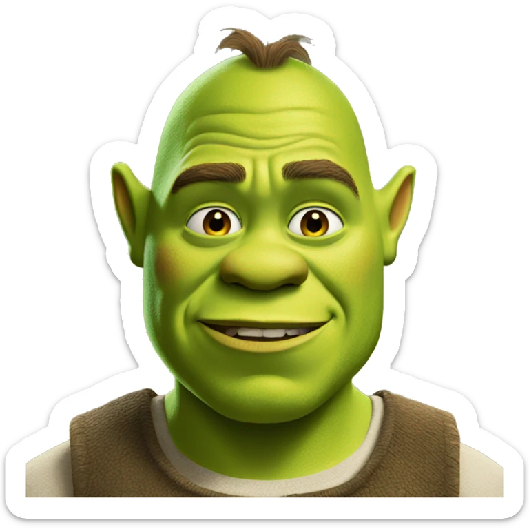 Shrek sticker