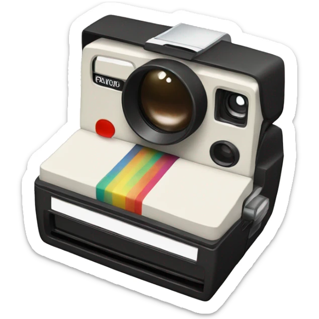 polaroid  sticker