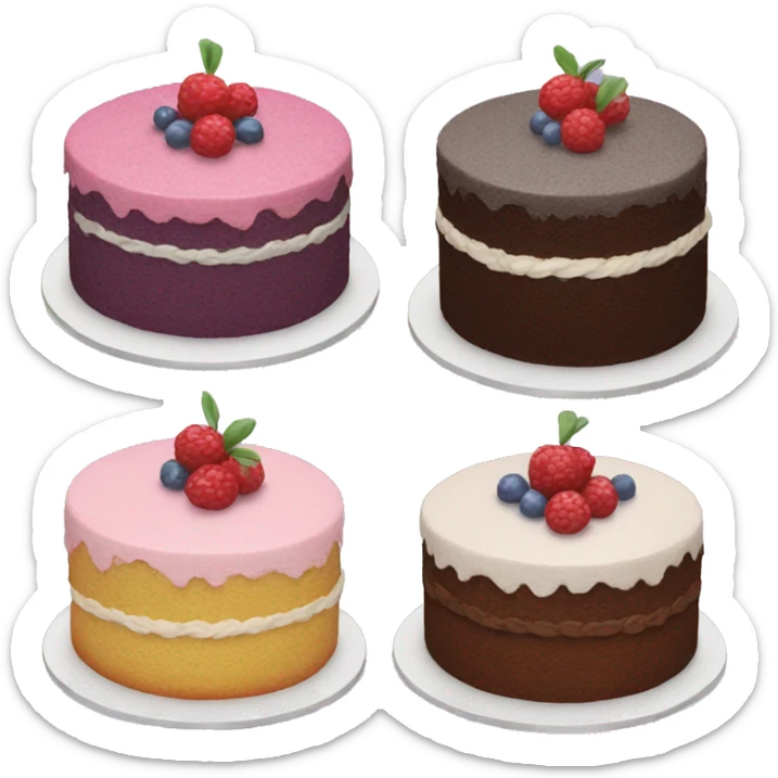 Cake sticker