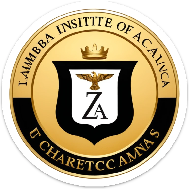 make an emoji using the Zambia institute of chartered accountants logo sticker