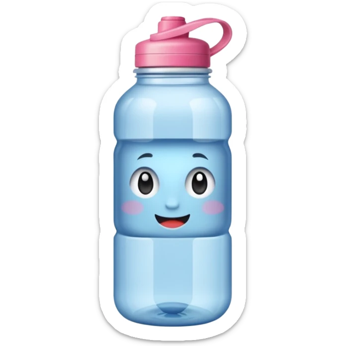 Create an emoji of a garrafón de agua of a brand Bonafont sticker