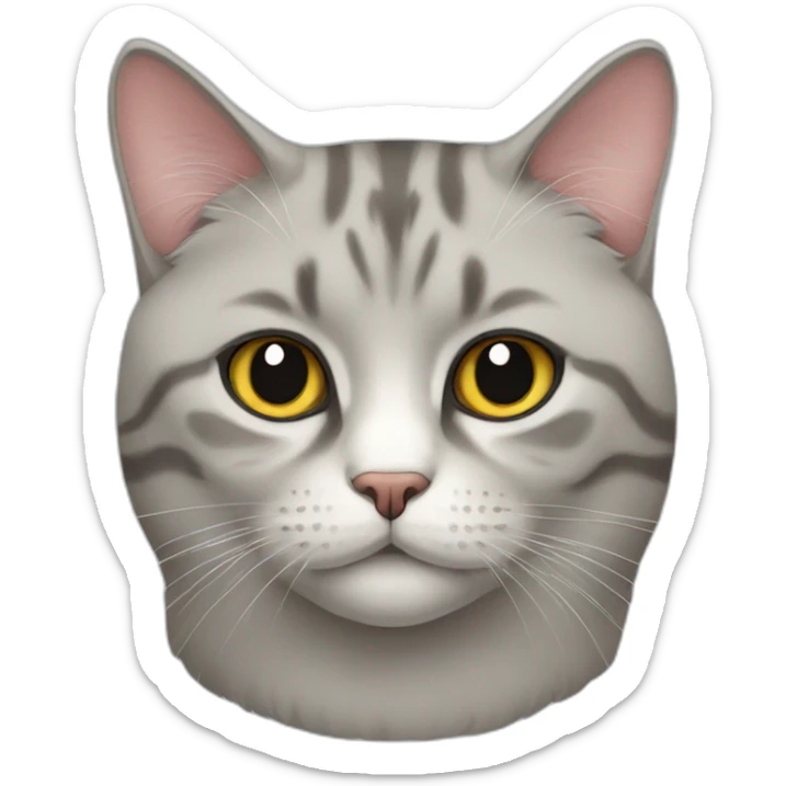 british cat sticker