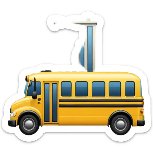 bus emoji sticker