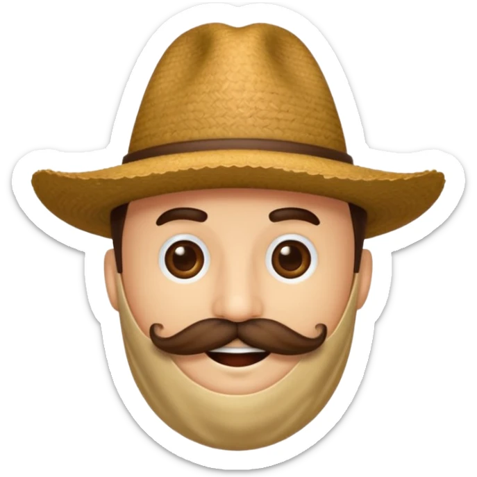 me puedes hacer un grano de café antropomorfo con bigote y sombrero 



 sticker