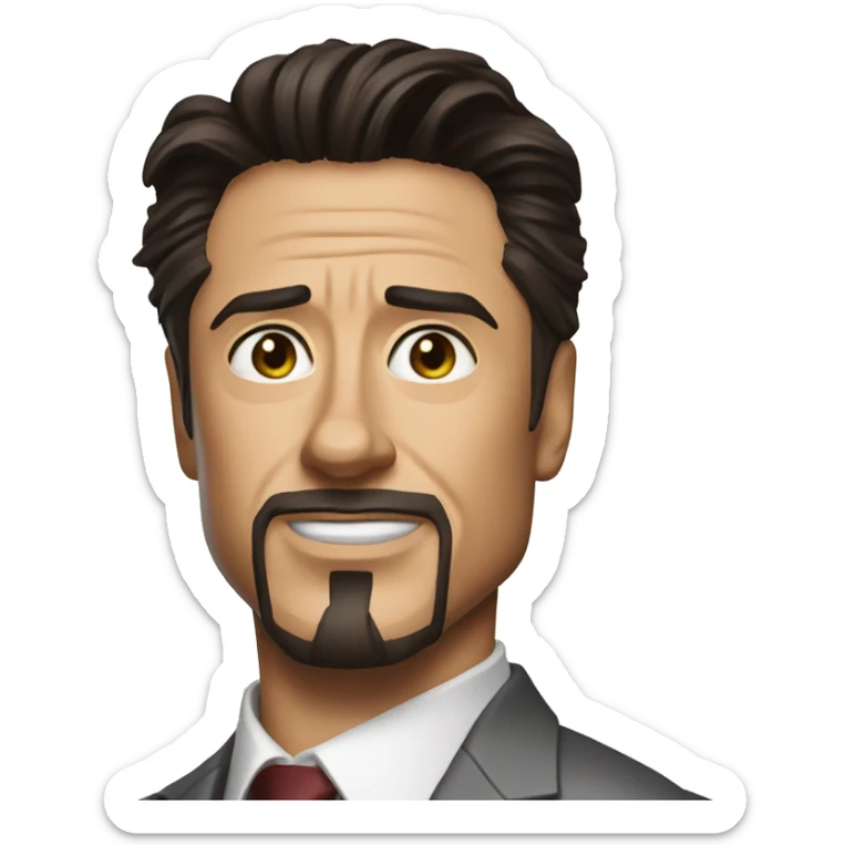 tony stark sticker