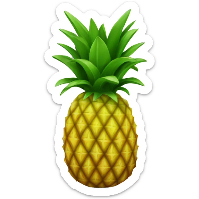 Pineapple sticker