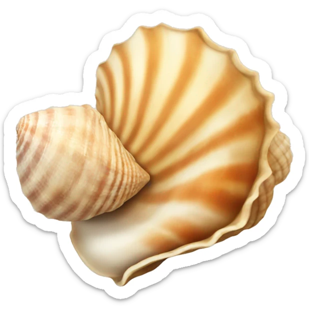 seashell sticker