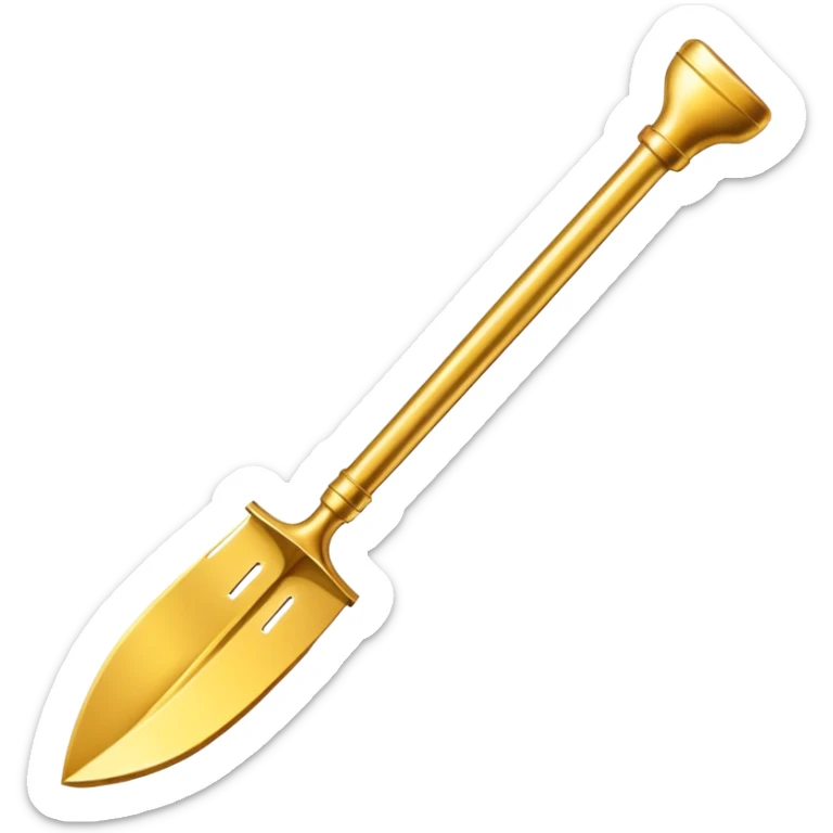 eleganter pfeil in gold der nach oben zeigt für wachstum sticker