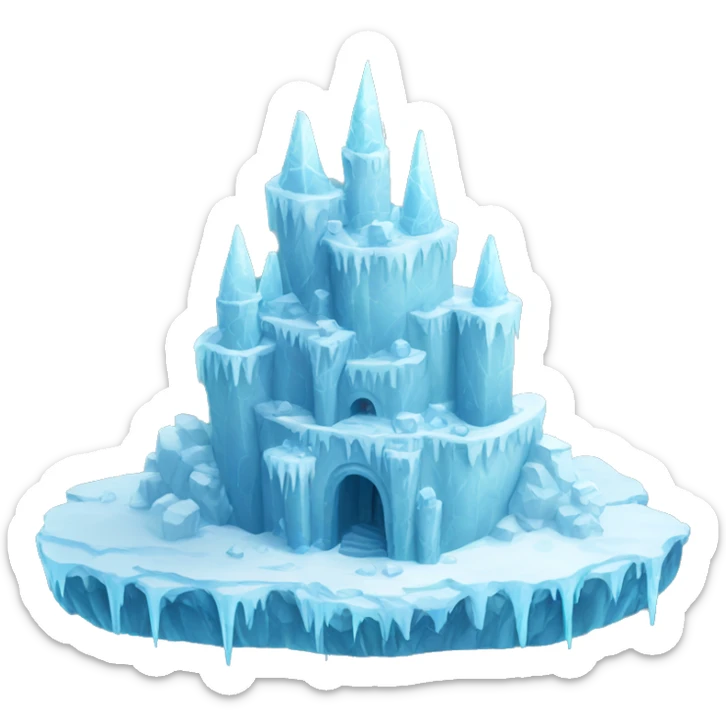 ice castle sticker