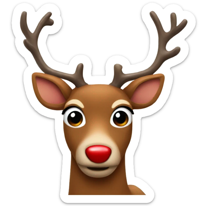 Rudolph sticker