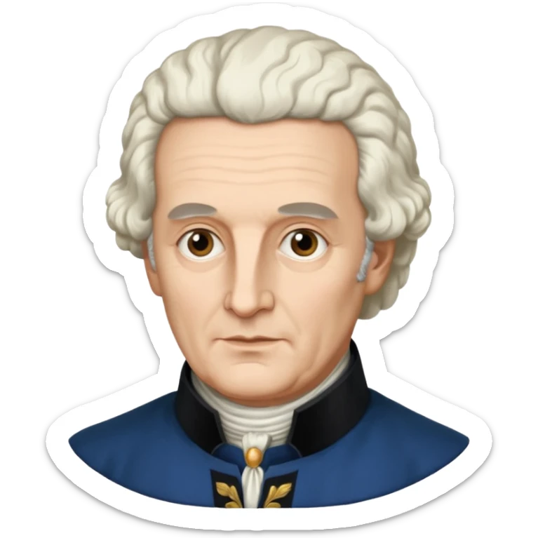 John Byron, grandfather of Lord Byron, born 1723 sticker