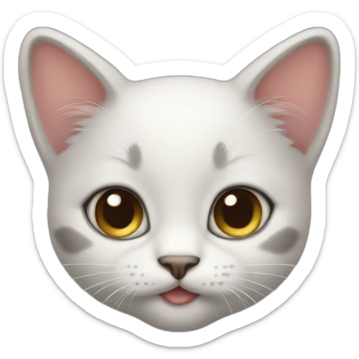 a baby cat sticker