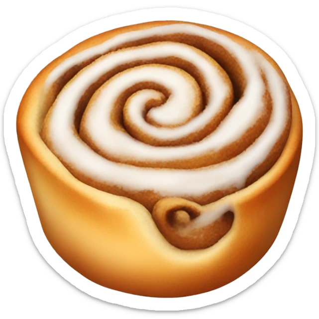 Cinnamon roll sticker