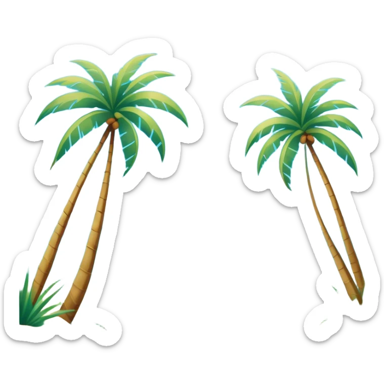 Cinematic Realistic Pristine Crystal-Clear Water Beach Emoji in a wooden frame, Sunny and radiant, with soft golden sand stretching endlessly, gently lapping waves of crystal-clear turquoise water washing onto the shore. The water is so transparent it reveals the shimmering seabed below, creating an idyllic, pristine setting. Above, the sky is a vivid blue, with a few gentle wisps of clouds. Palm trees sway gracefully in the warm breeze, their reflections mirrored in the water. Soft glowing outline, capturing the essence of a peaceful, serene beach paradise where every element gleams with natural beauty. sticker