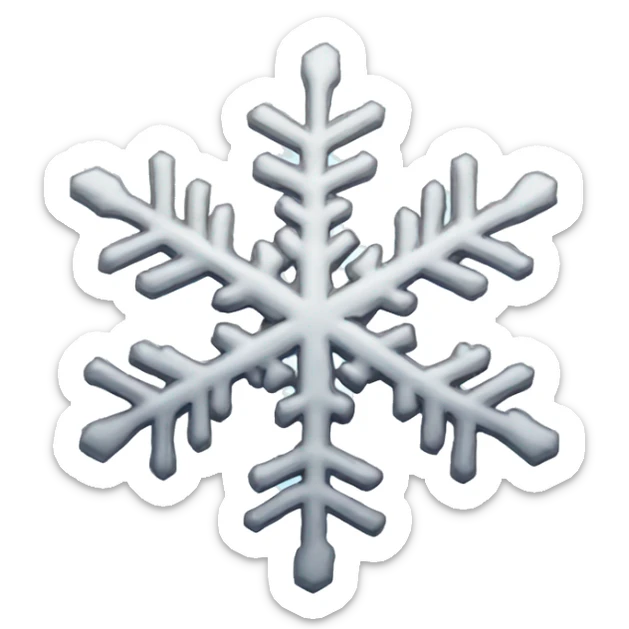 Snowflake  sticker
