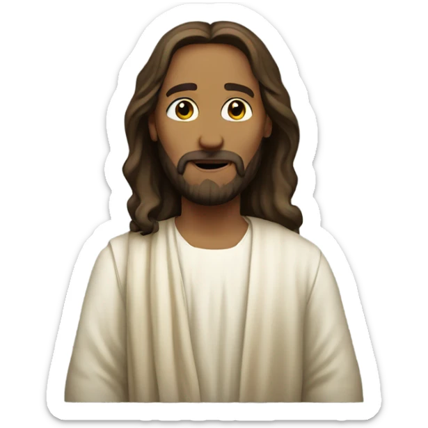 Jesus sticker