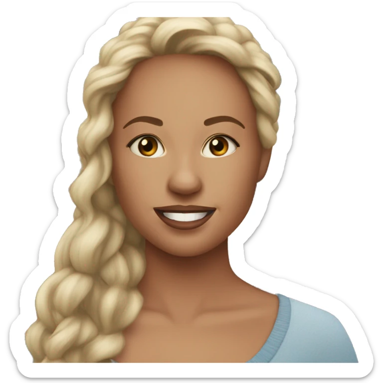 i just met a woman in santa barbara and really like her after our first date sticker