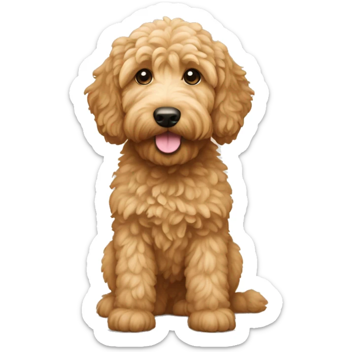 Goldendoodle sticker