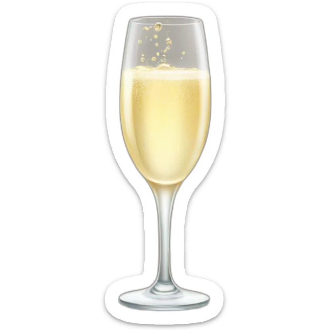 Champagne sticker