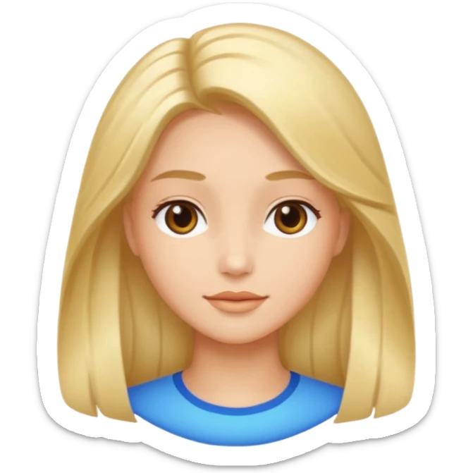 Hair and skin beauty with biotin, zinc and vitamins. sticker