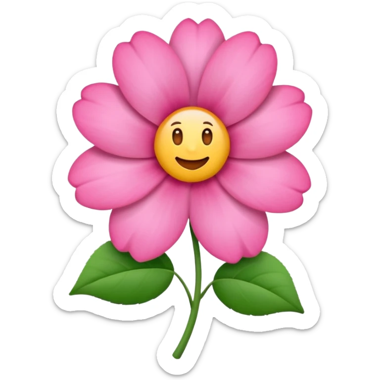 ero que sea algo como floral pero cute estilo emoji de Notion sticker