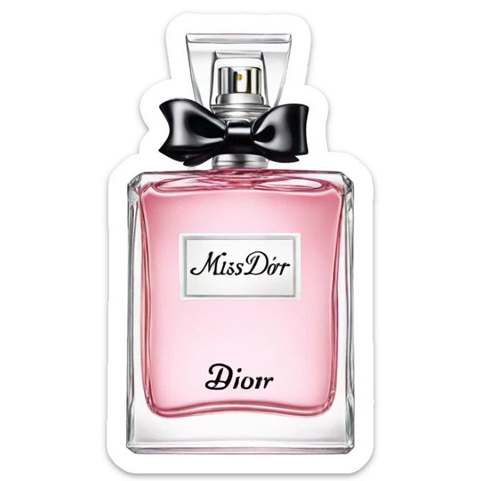 Miss Dior perfume sticker