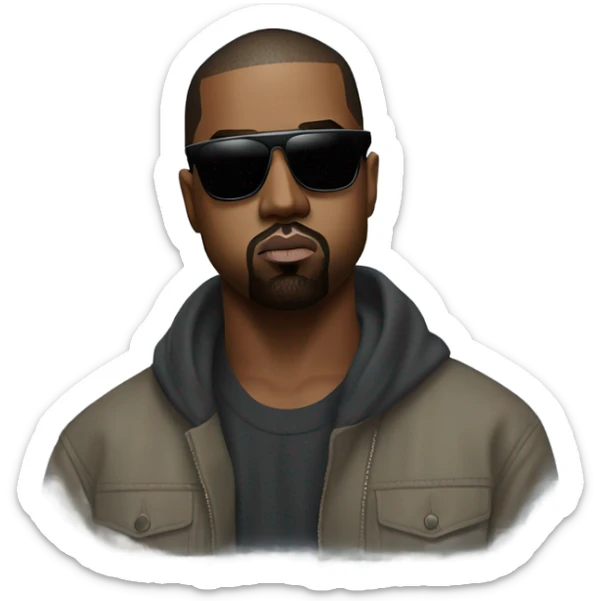 Kanye sticker