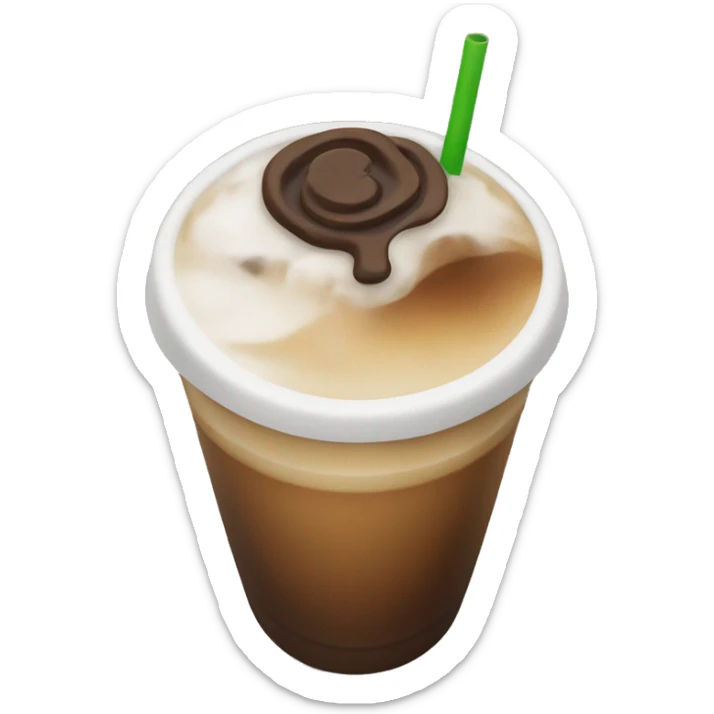 Iced coffee  sticker