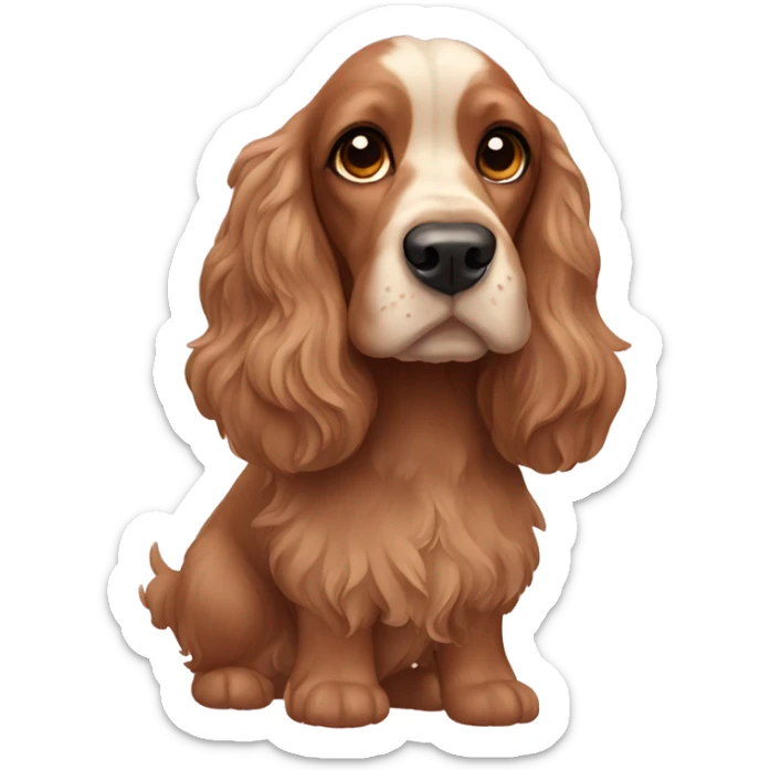 Cocker spaniel  sticker