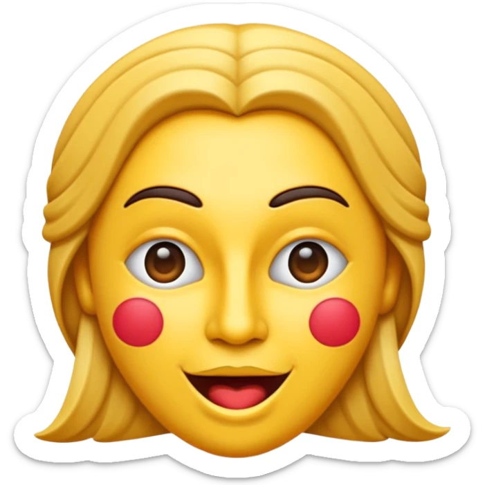 Crea un emoji ispirata dall’opera d’arte OH CULTURA sticker