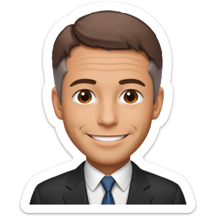 Create an emoji of Epstein waving to the camera in Family Guy style but make it especially like Epstein and not like all old guys sticker