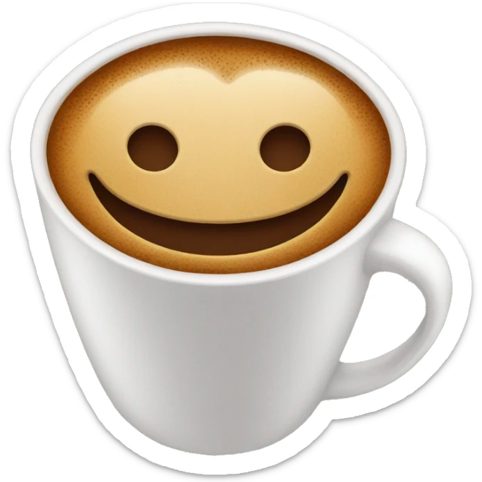Coffe sticker