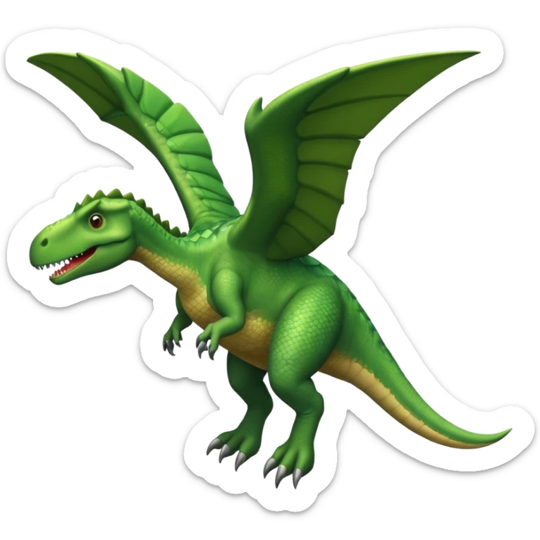 Flying dainosar  sticker