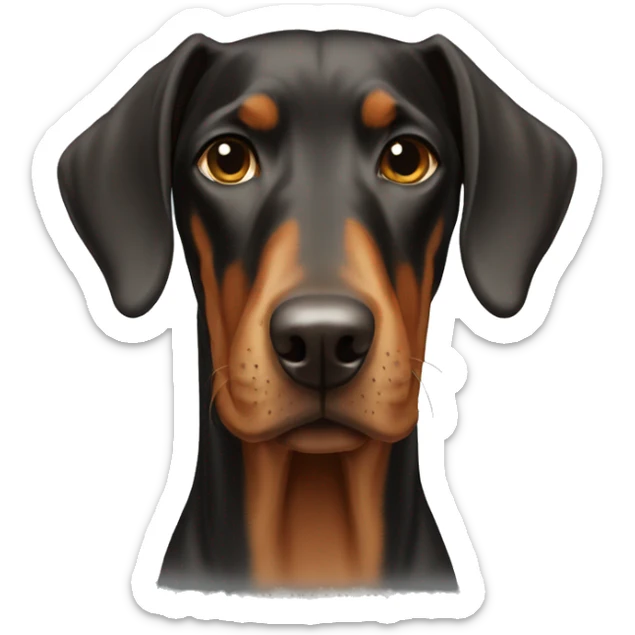 Dobermann  sticker