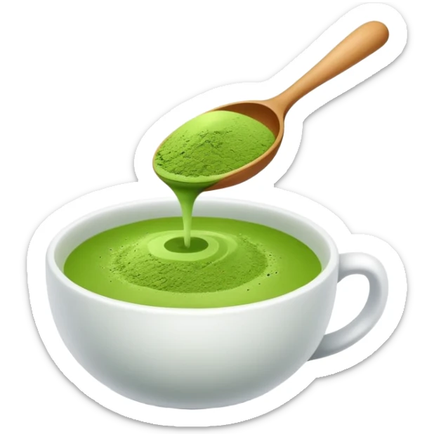 Matcha sticker