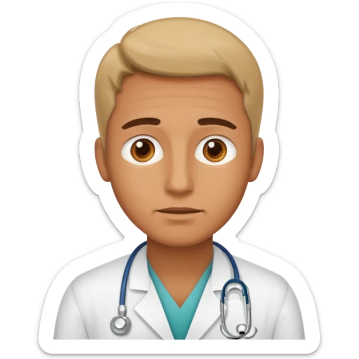 A male customer, not a doctor or professional medical person, who has been looking for feedback or advice on a medical condition. I want to see the two options. No headset or computers. sticker