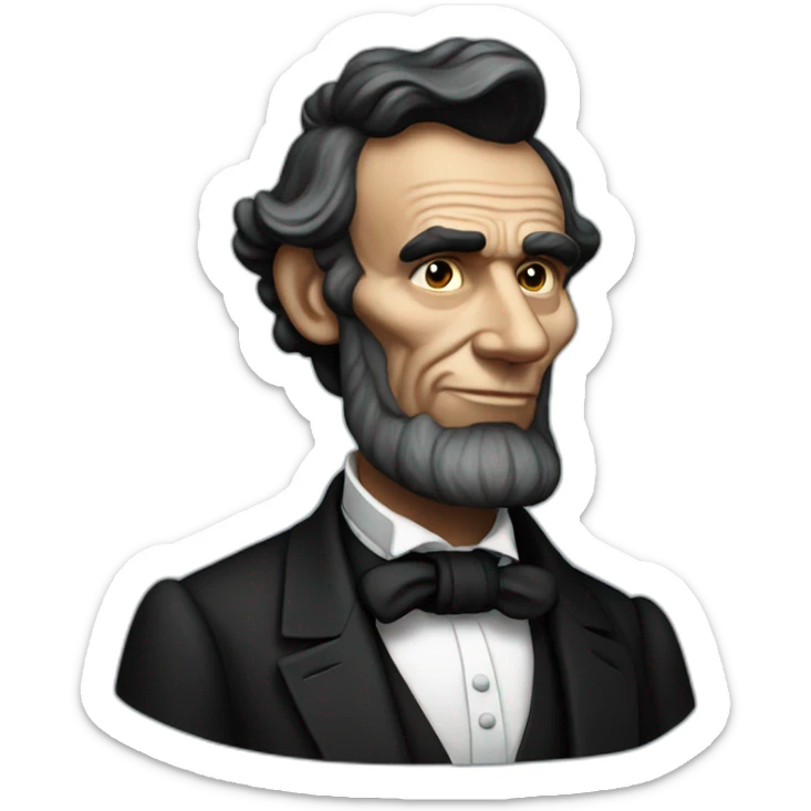 Abraham Lincoln sticker