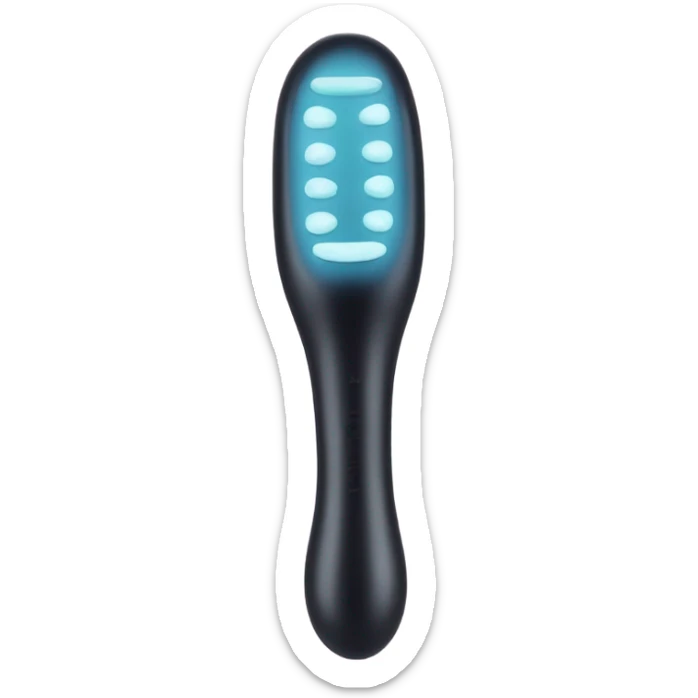 Wand massager for the neck sticker