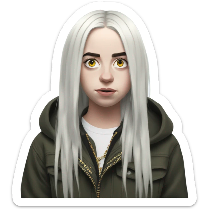 Billie Eilish sticker